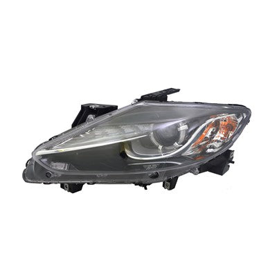 2015 mazda cx9 front driver side replacement headlight lens and housing arswlma2518159c