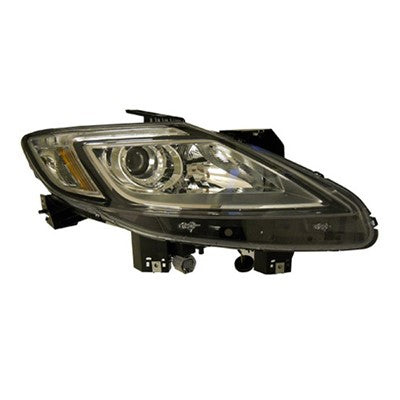 2007 mazda cx9 front passenger side oem hid headlight lens and housing arswlma2519120oe