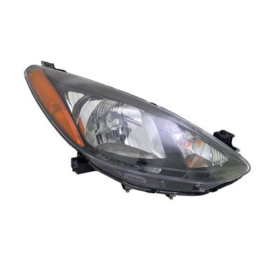 2012 mazda 2 front passenger side replacement headlight lens and housing arswlma2519144c