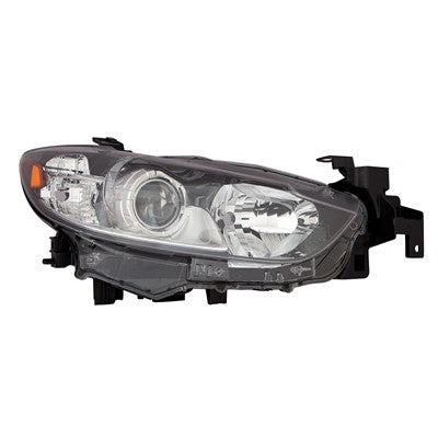 2015 mazda 6 front passenger side replacement halogen headlight lens and housing arswlma2519160c