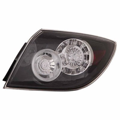 2005 mazda 3 sport rear driver side replacement led tail light assembly arswlma2800135