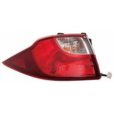 2012 mazda 5 rear driver side replacement tail light assembly arswlma2804109c