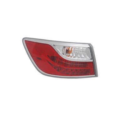 2010 mazda cx9 rear driver side replacement tail light assembly arswlma2804110c