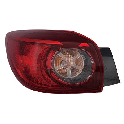 2015 mazda 3 rear driver side replacement tail light assembly arswlma2804115c