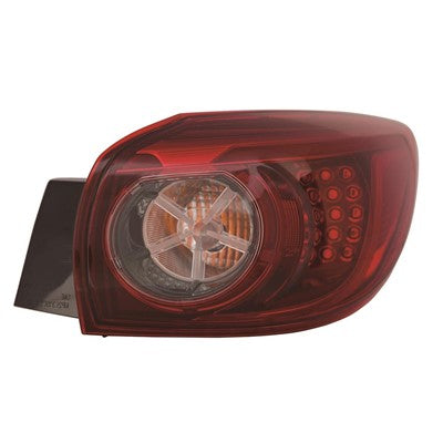 2014 mazda 3 sport rear passenger side replacement led tail light assembly arswlma2805116