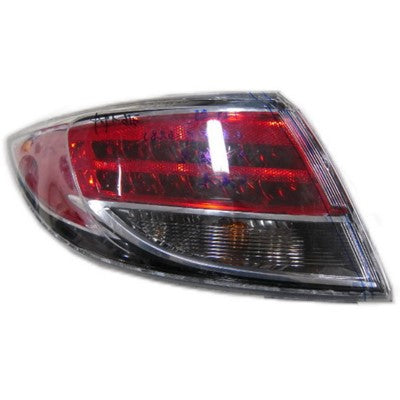 2009 mazda 6 rear driver side replacement led tail light assembly arswlma2818113c