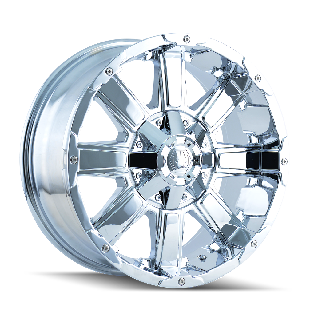 Mayhem 22"x12" Chrome Chrome Custom Wheel ARSWCW803022237C