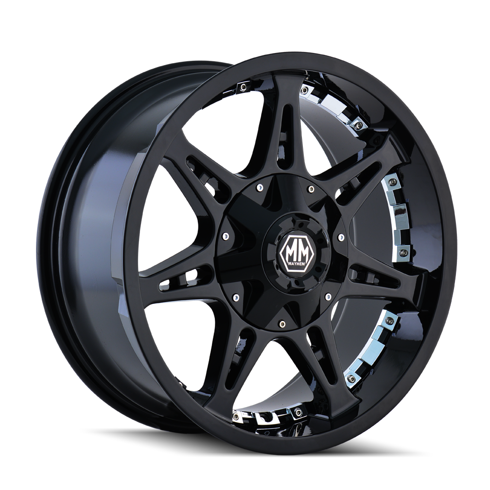 Mayhem 20"x9" Non-Chrome Black Custom Wheel ARSWCW80602937B18