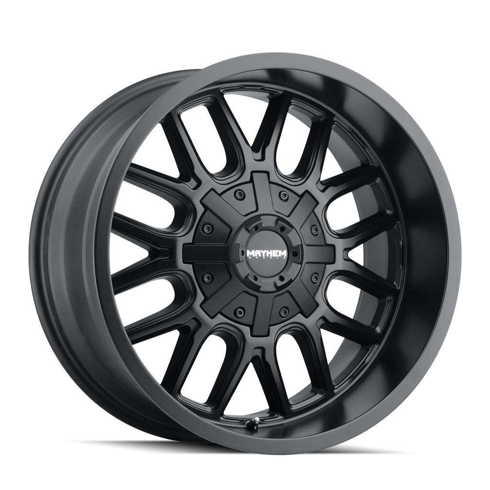 Mayhem 20"x10" Non-Chrome Matte Black Custom Wheel ARSWCW81072137MB24