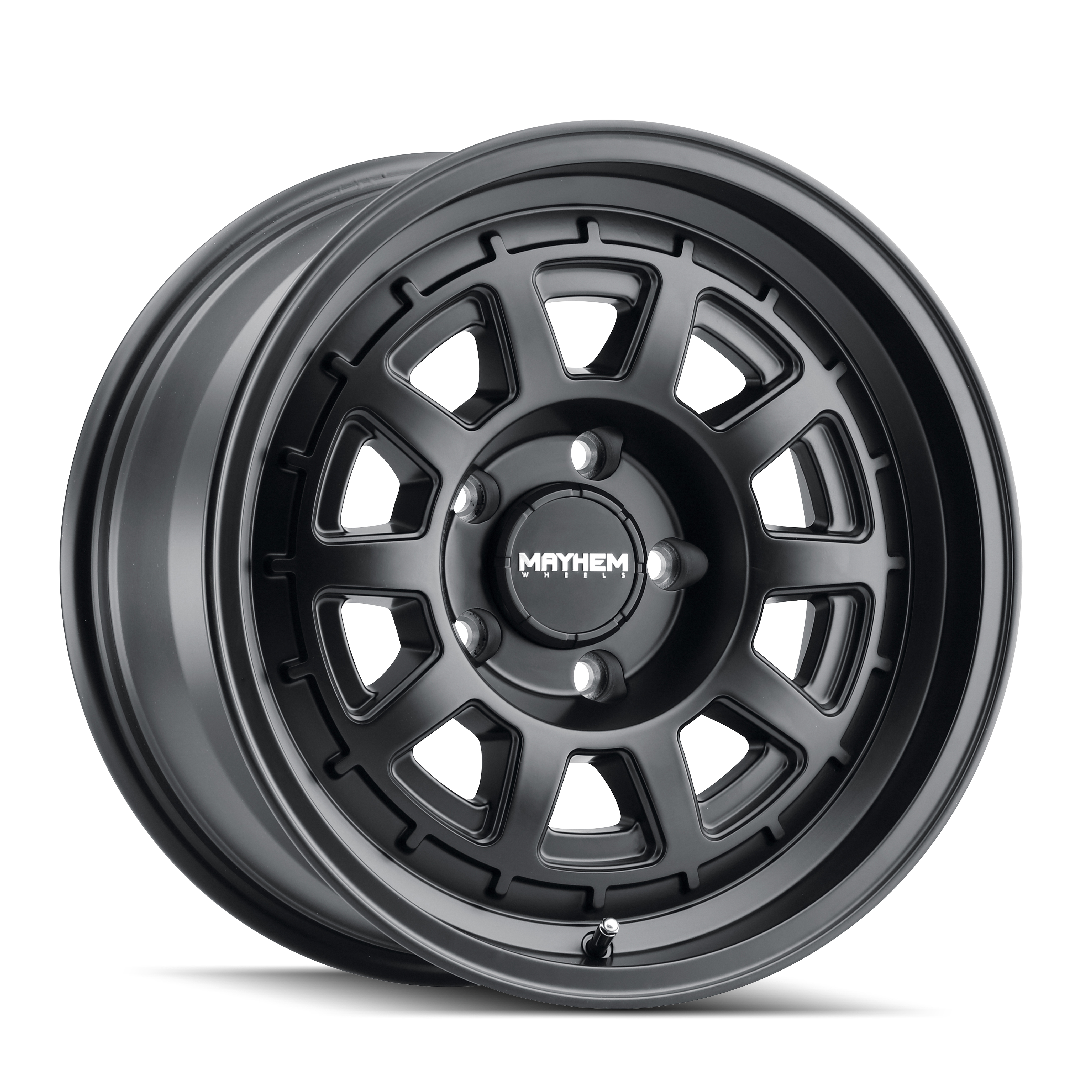 Mayhem 15"x7" Non-Chrome Matte Black Custom Wheel ARSWCW83035712MB