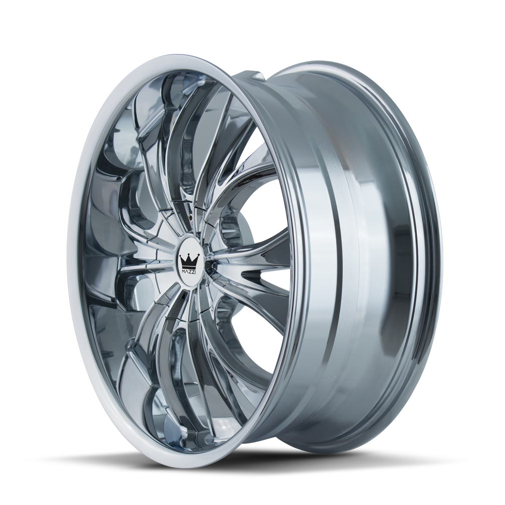 Mazzi 22"x9.5" Chrome Chrome Custom Wheel ARSWCW34222918C