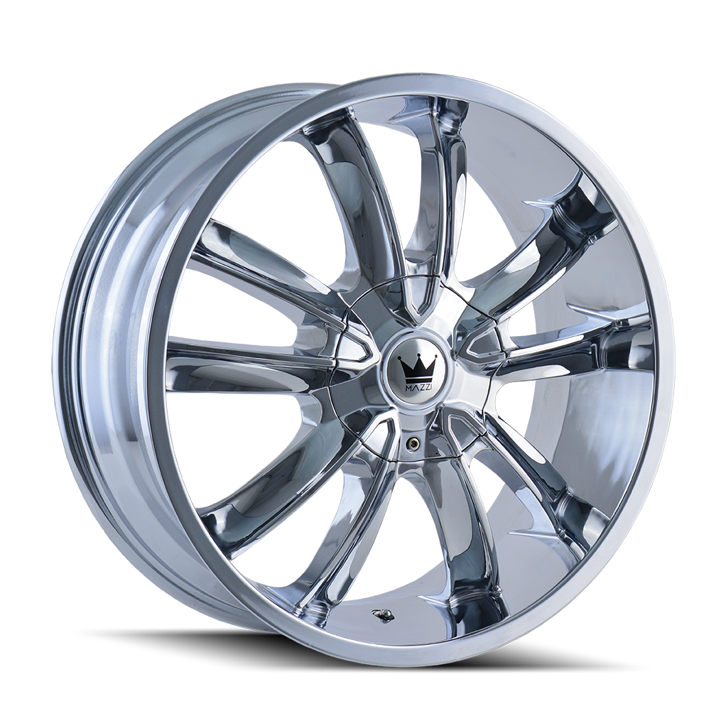 Mazzi 22"x9.5" Chrome Chrome Custom Wheel ARSWCW36622904C