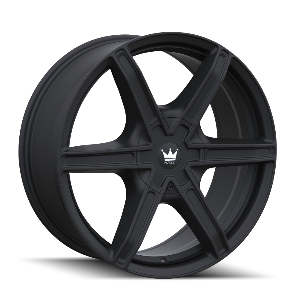 Mazzi 22"x9.5" Non-Chrome Matte Black Custom Wheel ARSWCW37122937MB