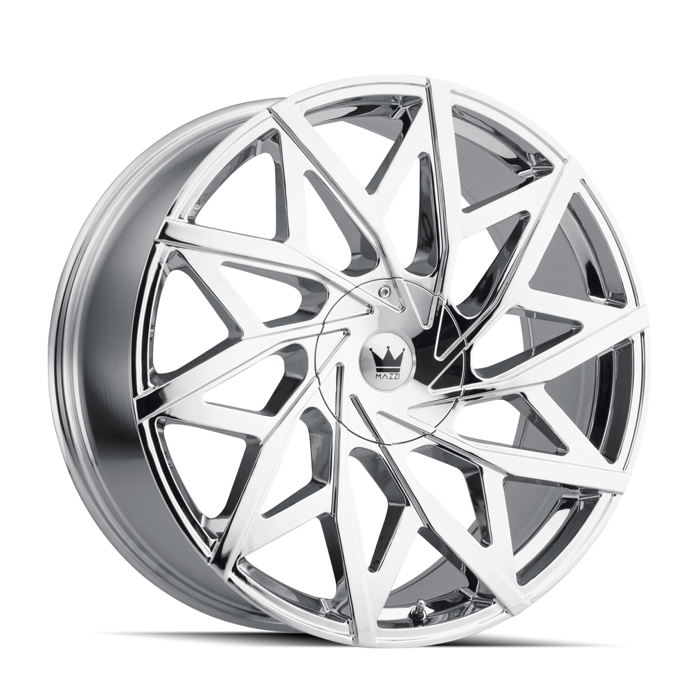 Mazzi 22"x9.5" Chrome Chrome Custom Wheel ARSWCW37222937C