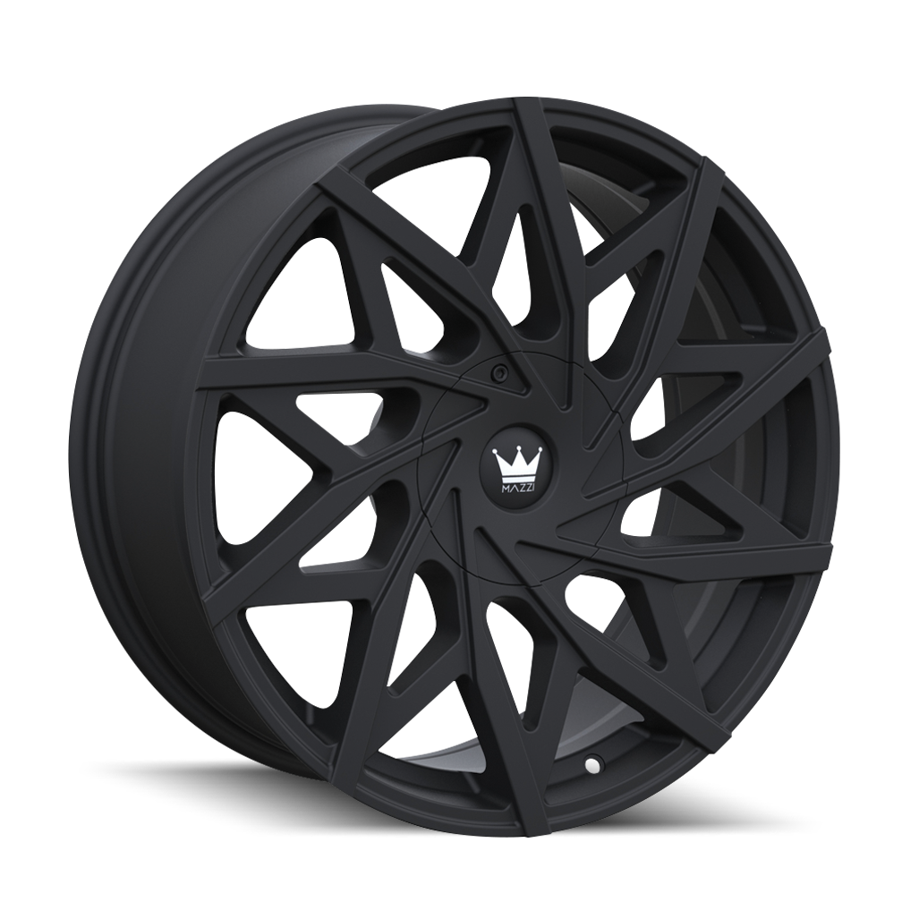 Mazzi 20"x8.5" Non-Chrome Matte Black Custom Wheel ARSWCW3722811MB