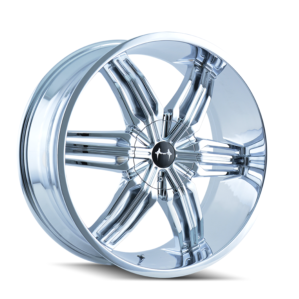 Mazzi 24"x9.5" Chrome Chrome Custom Wheel ARSWCW34124918C