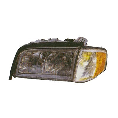 1997 mercedes c230 front passenger side replacement halogen headlight assembly arswlmb2503106