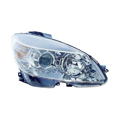 2009 mercedes c300 front passenger side replacement headlight assembly arswlmb2503163c