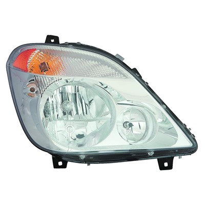 2012 mercedes sprinter 3500 front passenger side replacement halogen headlight assembly arswlmb2503191c