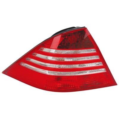 2004 mercedes s500 rear driver side replacement tail light lens and housing arswlmb2800114v