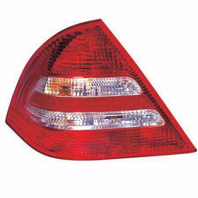 2007 mercedes c230 rear driver side replacement tail light lens and housing arswlmb2800117