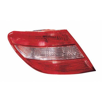 2009 mercedes c230 rear driver side replacement tail light assembly arswlmb2800129c