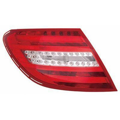 2013 mercedes c250 rear driver side replacement led tail light assembly arswlmb2800135