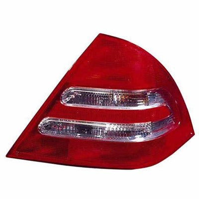 2003 mercedes c320 rear passenger side replacement tail light lens and housing arswlmb2801112