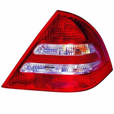 2006 mercedes c350 rear passenger side replacement tail light lens and housing arswlmb2801117