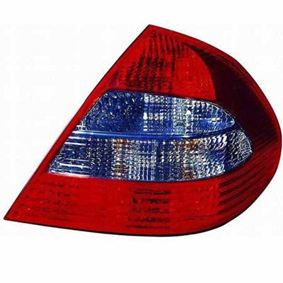 2009 mercedes e320 rear passenger side replacement tail light lens and housing arswlmb2801123v