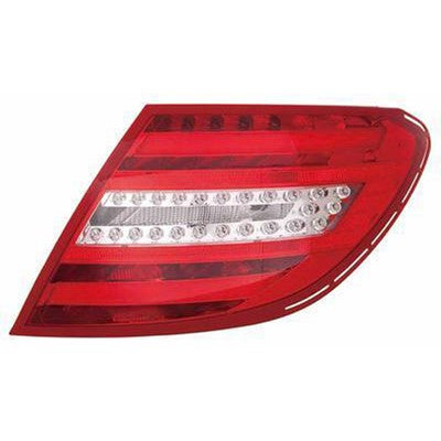 2014 mercedes c250 rear passenger side replacement led tail light assembly arswlmb2801135