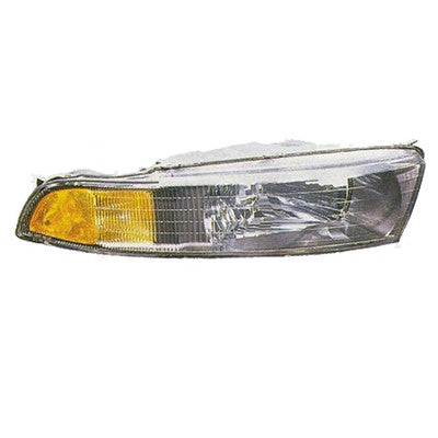 2002 mitsubishi galant front driver side replacement headlight assembly arswlmi2502122v