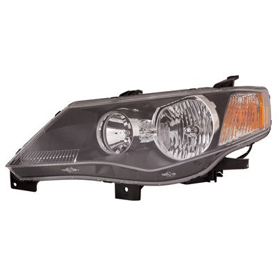 2008 mitsubishi outlander front driver side replacement halogen headlight assembly arswlmi2502144c