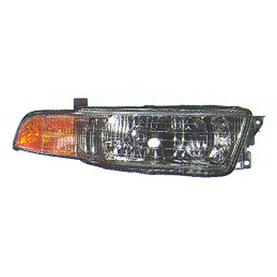 2000 mitsubishi galant front passenger side replacement headlight assembly arswlmi2503111v