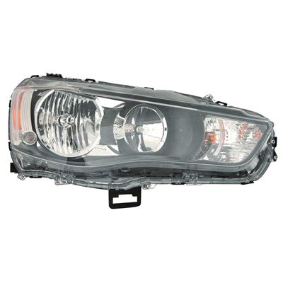 2010 mitsubishi outlander front passenger side replacement halogen headlight assembly arswlmi2503157c