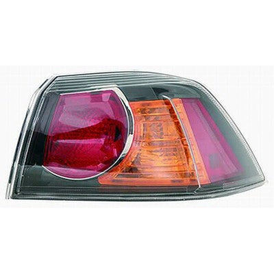 2012 mitsubishi lancer rear passenger side replacement tail light assembly arswlmi2805103c