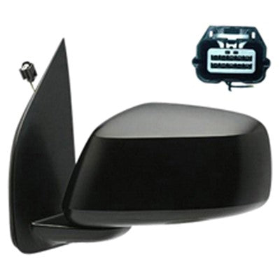 2011 nissan pathfinder driver side power door mirror with heated glass with mirror memory arswmni1320201