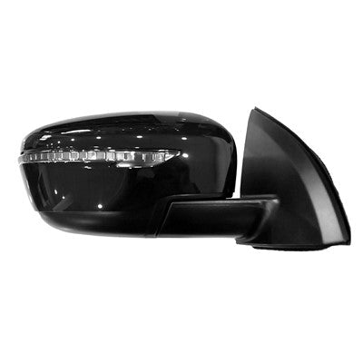 2017 nissan rogue sport passenger side power door mirror with heated glass arswmni1321301