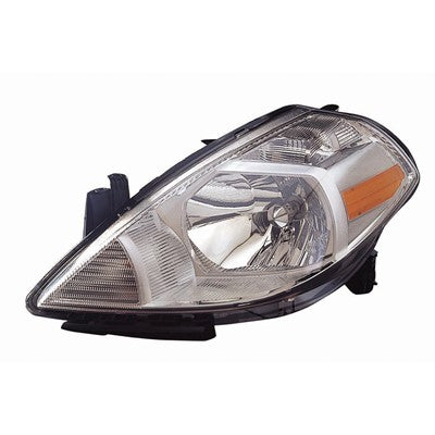 2012 nissan versa front driver side replacement headlight assembly arswlni2502165c