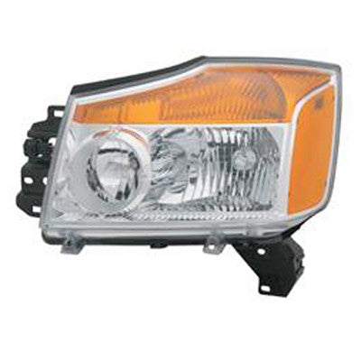 2013 nissan titan front driver side replacement headlight assembly arswlni2502168v