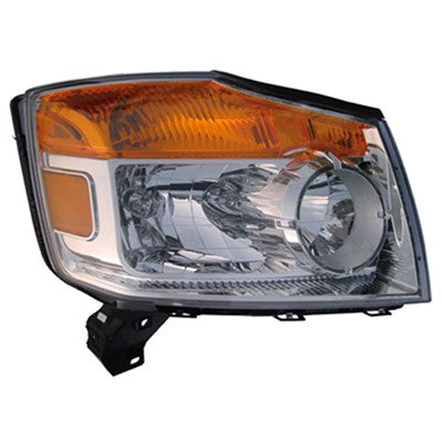 2011 nissan armada front driver side replacement headlight assembly arswlni2502175v