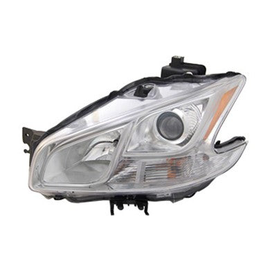 2013 nissan maxima front driver side oem halogen headlight assembly arswlni2502177oe