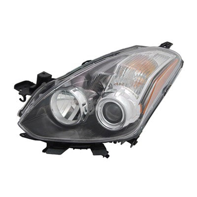 2010 nissan altima front driver side replacement halogen headlight assembly arswlni2502191v