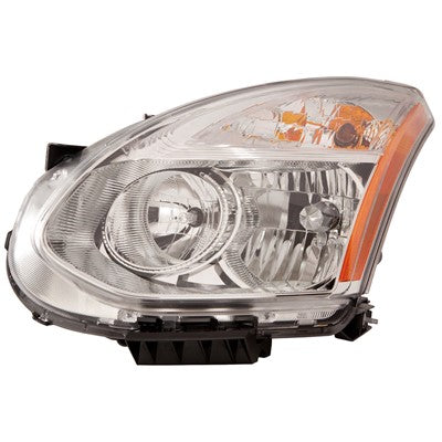 2012 nissan rogue front driver side replacement halogen headlight assembly arswlni2502202c