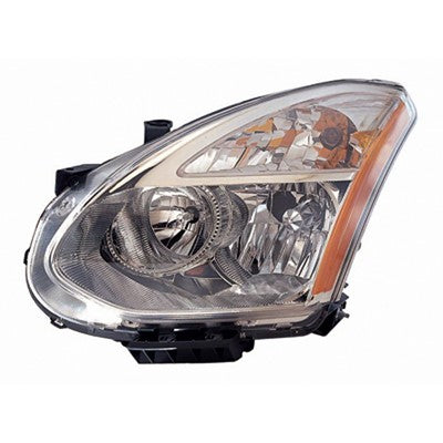 2010 nissan rogue front driver side oem halogen headlight assembly arswlni2502204oe