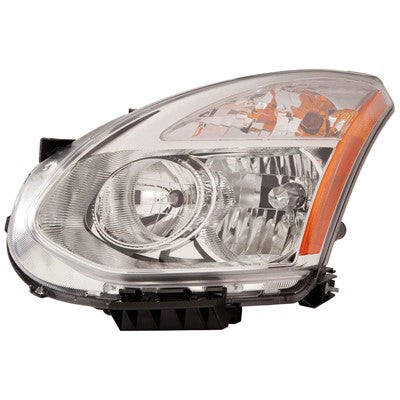 2010 nissan rogue front driver side replacement halogen headlight assembly arswlni2502204c