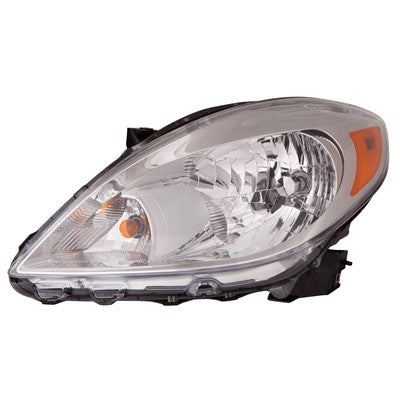 2014 nissan versa front driver side replacement halogen headlight assembly arswlni2502207c