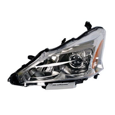 2014 nissan altima front driver side replacement halogen headlight assembly arswlni2502208c