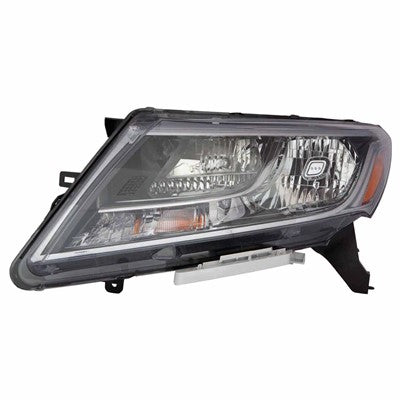 2016 nissan pathfinder front driver side replacement halogen headlight assembly arswlni2502221v