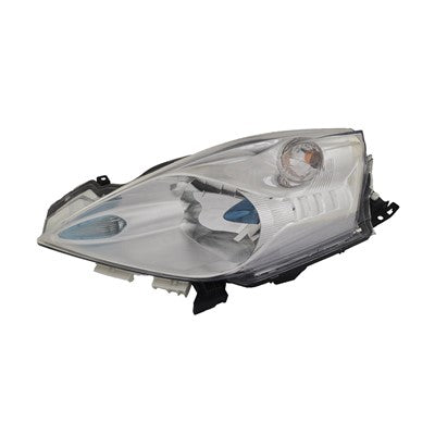 2013 nissan leaf front driver side replacement halogen headlight assembly arswlni2502222